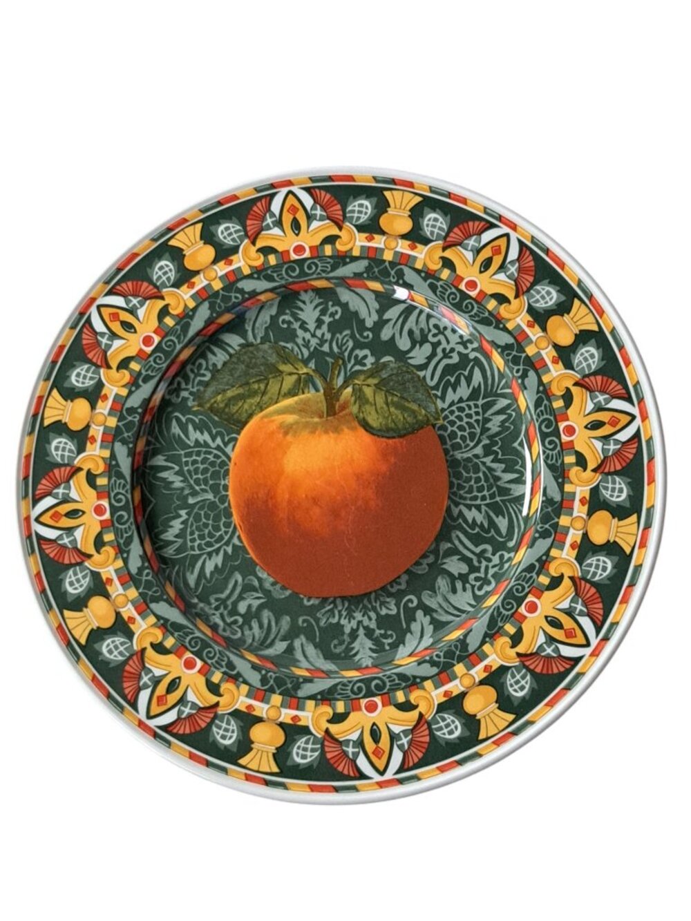 Villeroy & Boch Gallo Design Dessert Plate 8.5” Peach Art Deco Germany